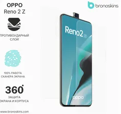 Защитная бронированная пленка на OPPO Reno 2 Z