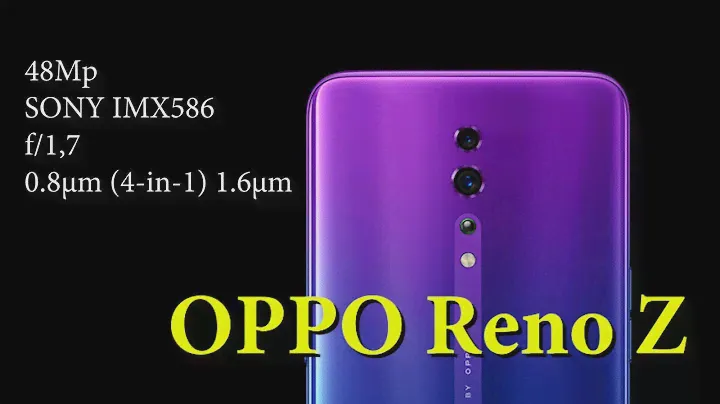Oppo Reno Z Обзор 48мп камера IMX586 сканер в экране NFC за 360$