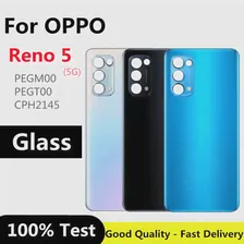 6,43"Для Oppo Reno 5 Задняя Крышка Батарейного отсека Дверца Корпуса Задняя Стеклянная Крышка для OPPO Reno 5 Крышка батарейного отсека