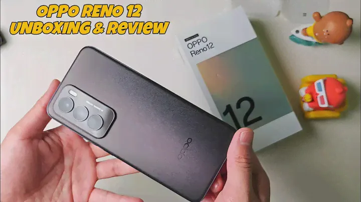 Oppo Reno 12 5G Black Unboxing And Hands On Review Camera Test