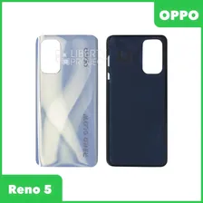 Задняя крышка для Oppo Reno 5 (серебристый)