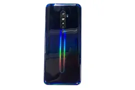 Крышка задняя для OPPO Reno 2Z (CPH1951) со стеклом камеры черная