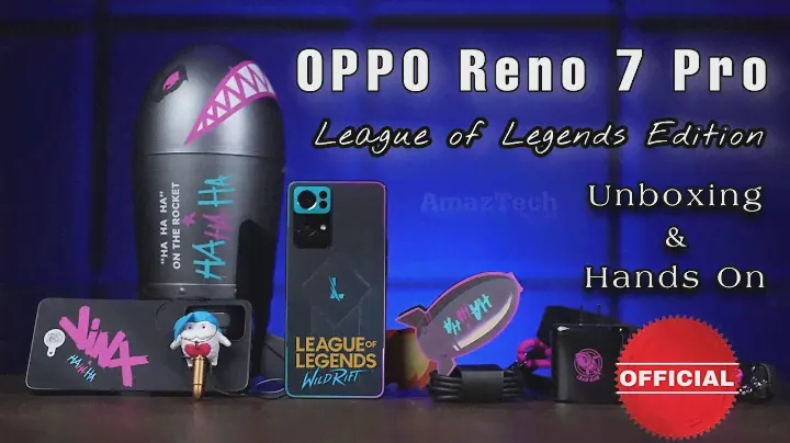 OPPO Reno 7 Pro League Of Legends Edition - Official Unboxing & Hands On Reno7 英雄联盟 Review Wild Rift