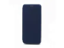 Чехол-книжка BF модельный (силикон/кожа) для Oppo Reno 7 4G синий