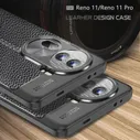 Для Reno 11 Pro Чехол OPPO Reno 11 Pro Capas Задняя Противоударная Броня Бампер Из Мягкой ТПУ Кожи OPPO Reno11 Reno 11 Pro