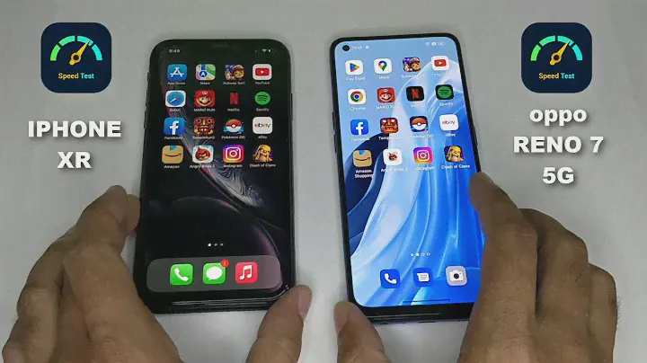 iPhone XR Vs Oppo Reno 7 5G - SPEED TEST