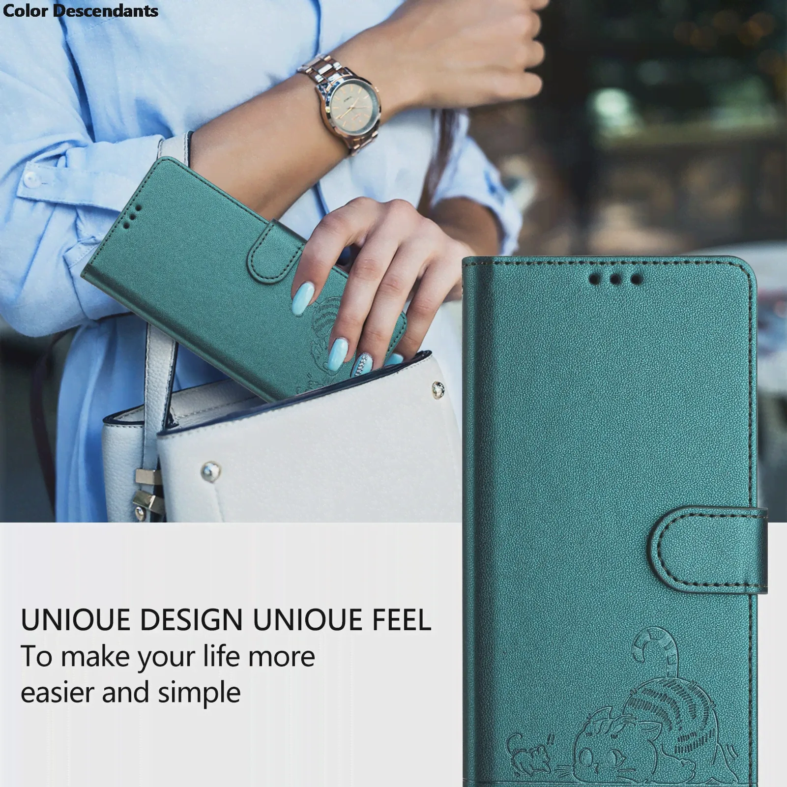 Чехлы для OPPO Reno 11 11F 10 Pro чехол, чехол-книжка для OPPO Reno 11F, бумажник, чехлы для телефона Sunjolly для OPPO Reno 11 Pro Чехол (art.: 3920c71257c4b)