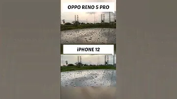 iPhone 12 VS OPPO RENO 5 PRO | CAMERA COMPARISON | APPLE VS ANDROID