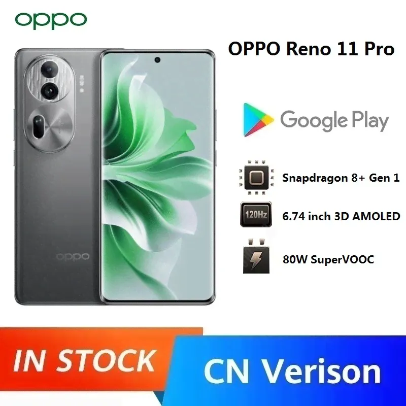 OPPO Смартфон Reno 11 Pro 5G CN 12/256 ГБ, зеленый-0