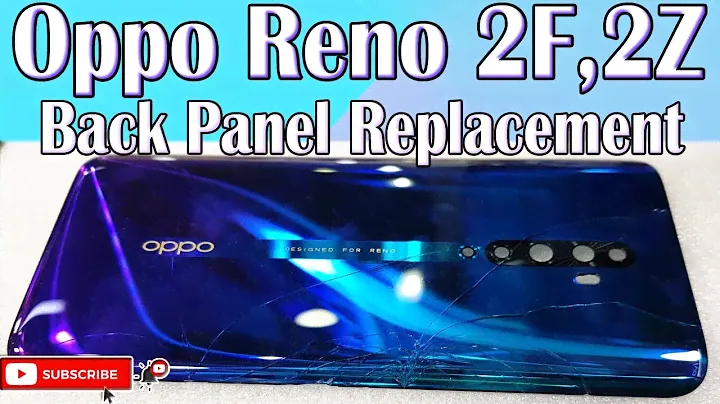 Замена задней панели Oppo Reno 2F || Замена заднего стекла Oppo Reno 2Z