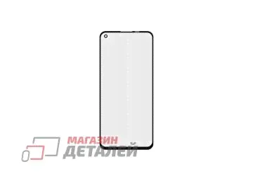 Стекло для переклейки для Oppo Reno 5 черное