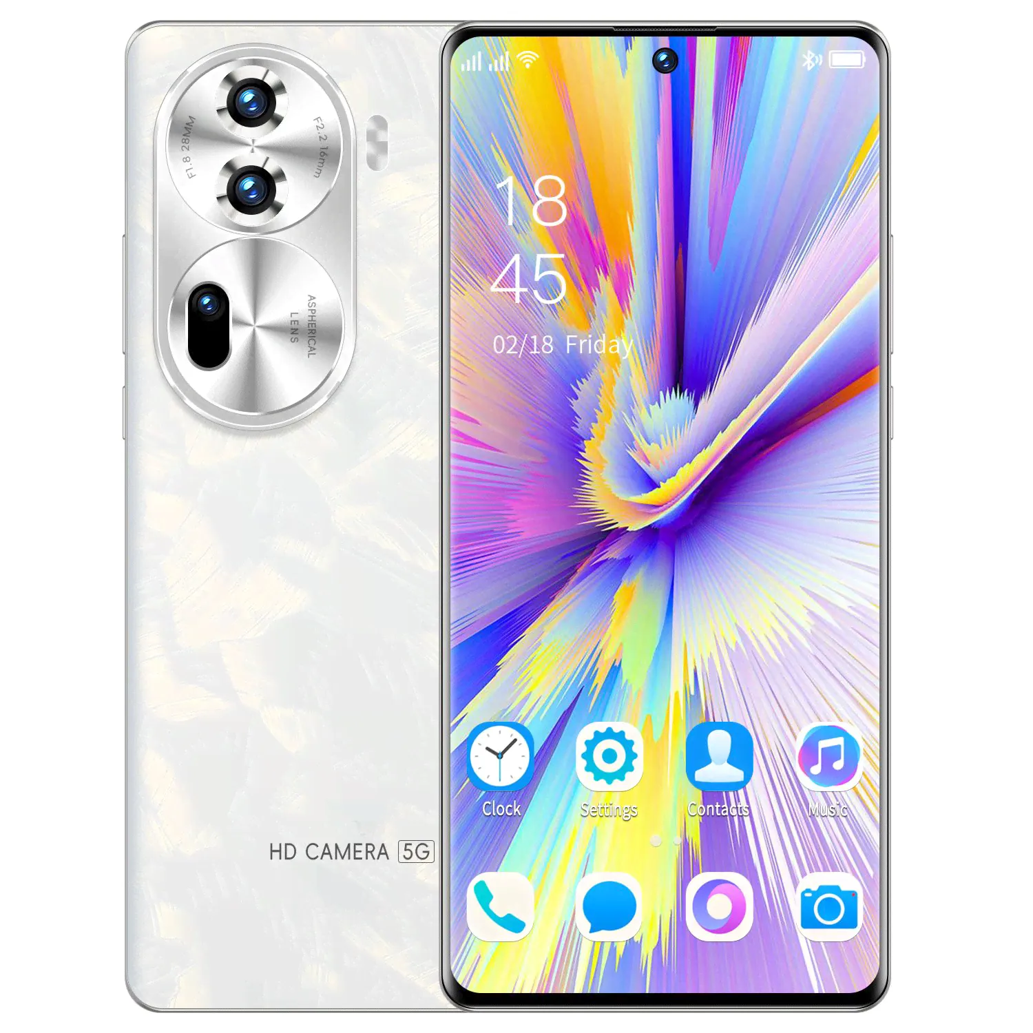 Bobarry Смартфон Reno 11 Pro Global 8/256 ГБ, белый-0