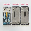 Оригинальный Amoled Для OPPO Reno 6 4G 5G Reno 6 LCD Reno7 4G 5G Рамка ЖК-дисплея Сенсорная панель Для Oppo Reno5 Pro 6 Pro 7 Pro 5G