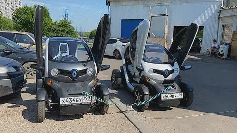 Renault Twizy. Электрокар на минималках.