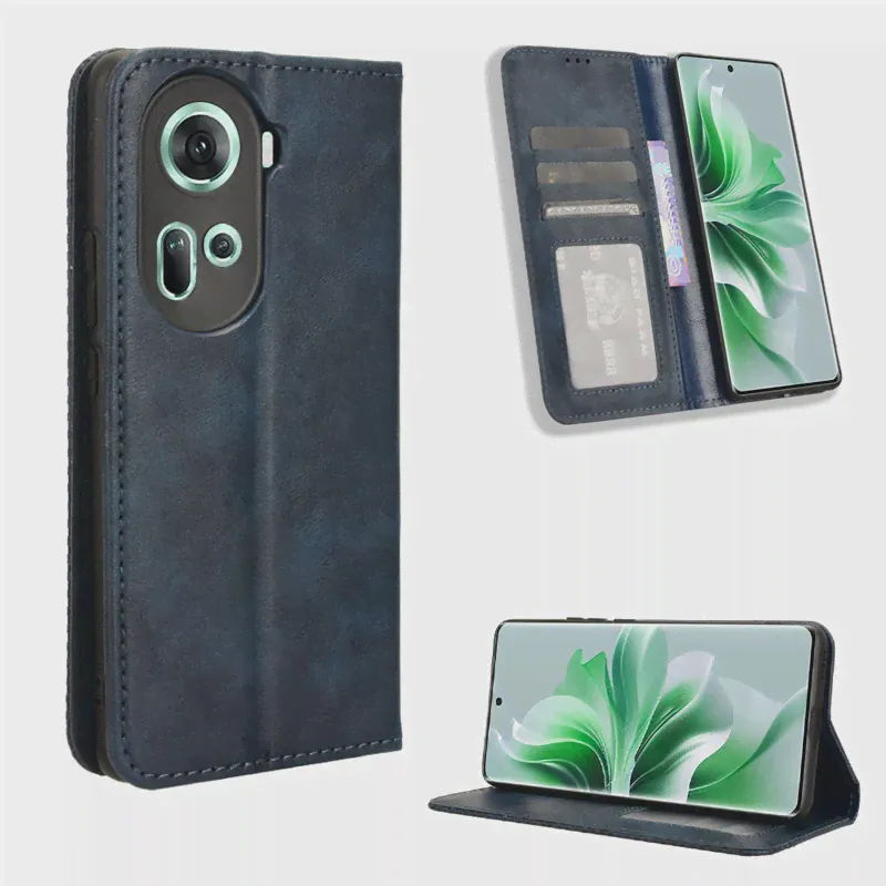Для Oppo Reno 11 Reno11 5G Global CPH2599 чехол Чехол-книжка из искусственной кожи для телефона OPPO Reno 11 5G с фоторамкой (art.: 3920c4ce90ed7)-1