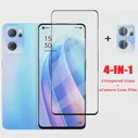 Полное Защитное Стекло Для OPPO Reno 7 Закаленное Стекло Для Reno 7 6 5 5g Протектор экрана Защитная Пленка для Объектива камеры телефона Для Reno 7