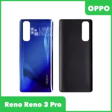 Задняя крышка для OPPO Reno 3 Pro (CPH2009) (синий)