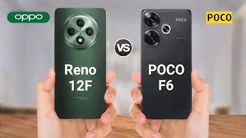 OPPO Reno 12F 5G vs POCO F6 5G